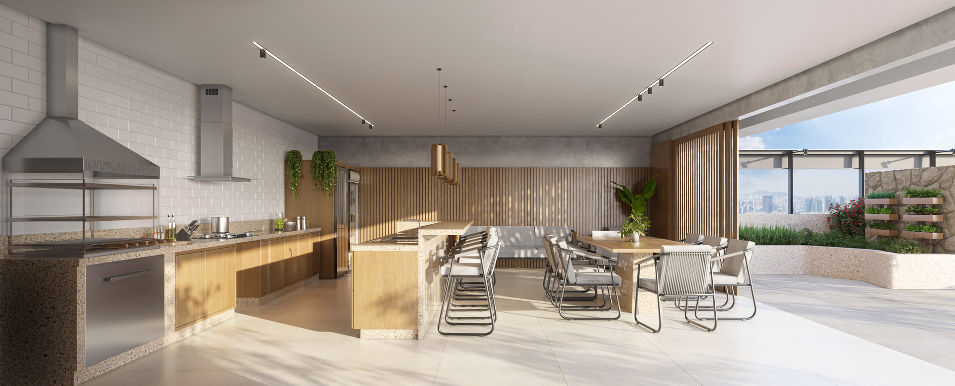 <p>Espaço grill</p>
